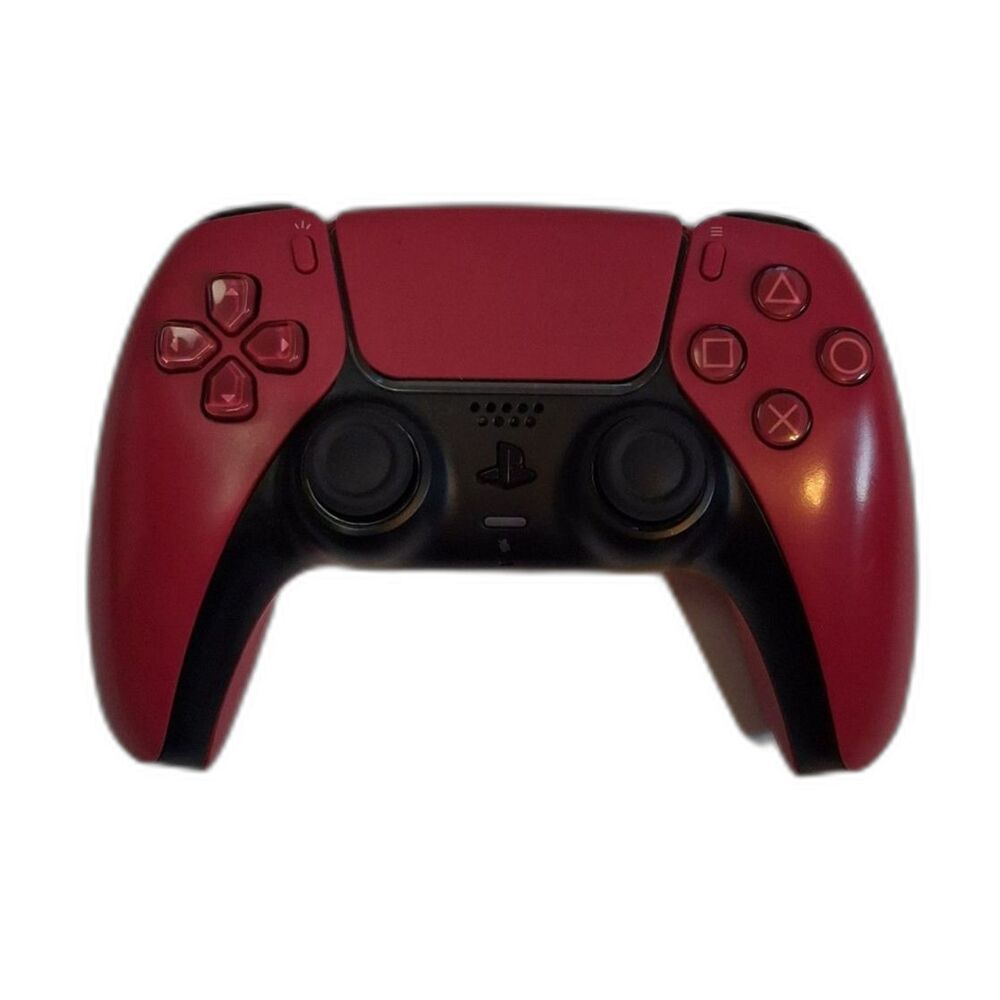 Sony PS5 DualSense Wireless Controller Pink Red For Parts Repair